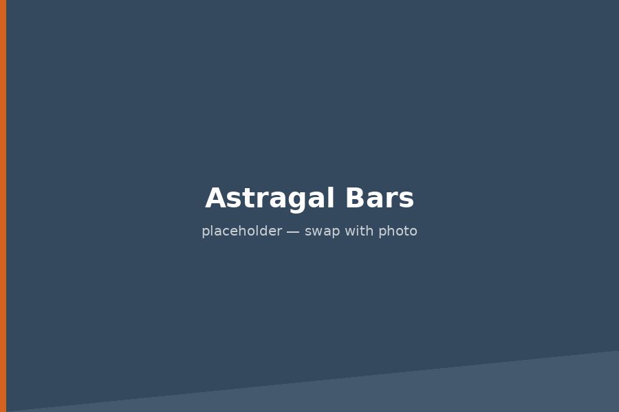 Astragal Bars