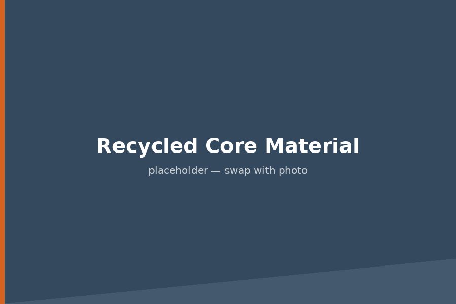 Recycled Core Material